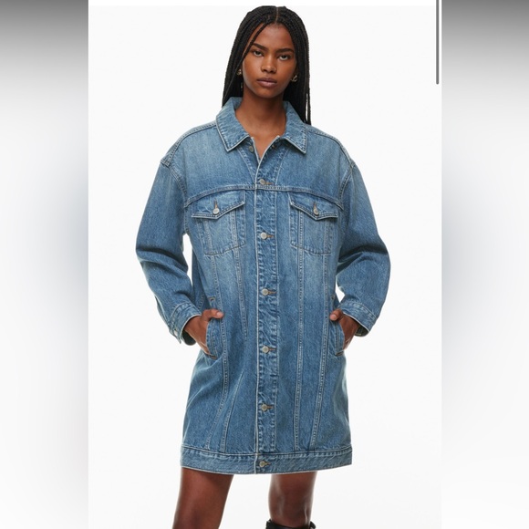 Aritzia Denim Forum Ali Coat - Picture 2 of 2